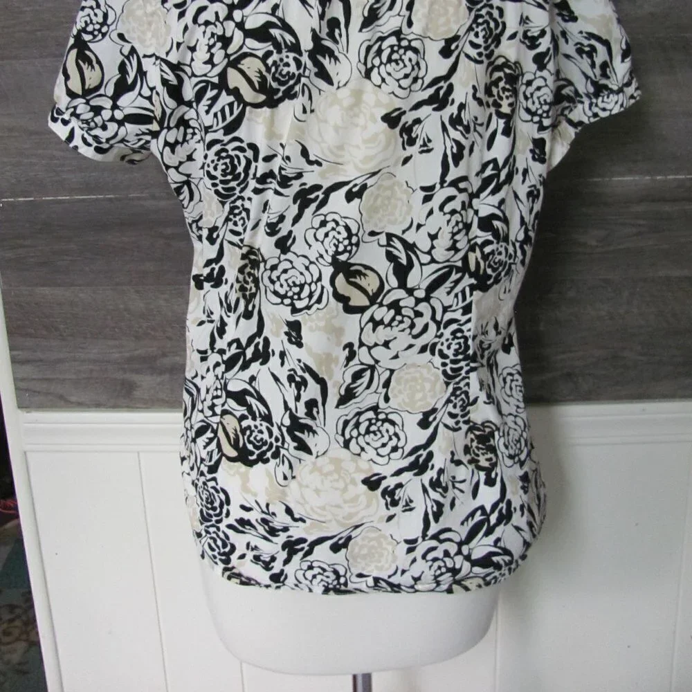ALFANI   LADIES SHORT SLEEVE BLOUSE - Picture 7 of 7